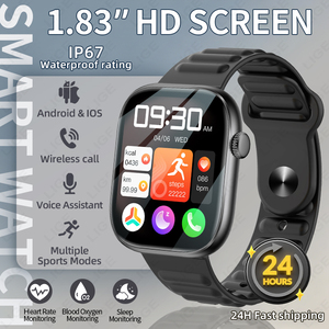 Reloj Inteligente Ultrafino <span class=keywords><strong>LIGE</strong></span> BWT7 para Mujer y Hombre, Contesta y Realiza Llamadas, Monitor de Actividad Física, Frecuencia Cardíaca (2 Correas), Reloj Inteligente para Teléfonos IOS y Android - Product Image 1