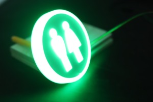 Cao cấp không thấm nước nhà vệ sinh cubicle với LED ánh sáng - Product Image 4