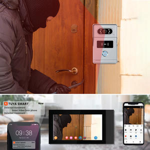 WiFi Video kapı zili 1080p 4-wire AHD akıllı halka su geçirmez Tuya App akıllı halka kamera açık oteller ev kullanımı için - Product Image 5