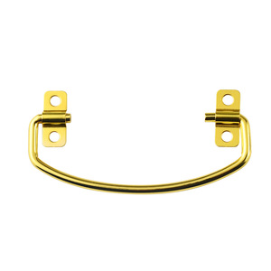 Poignée de tiroir de meuble moderne et minimaliste en fer doré, forme barre, durable, pour décoration de surface - Product Image 5