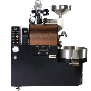 ماكينة تحميص القهوة التجارية Wintop عالية الجودة 2024 للبيع بحجم 3 كجم طراز wk-3 مع مسجل بيانات ونظام أمان بالغاز