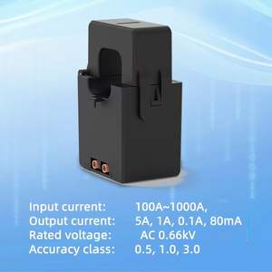 Yada CE ได้รับการรับรอง100A เป็น1000A อินพุต5A/เอาต์พุต1A แยกแกนหม้อแปลงสัญญาณกระแสสลับชนิดเปิดโล่งเกรด0.5 CT - Product Image 6