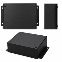 Boîtier électronique en aluminium anodisé sur mesure, coque métallique pour instrument, taille et couleur personnalisées, faible MOQ, OEM, ODM