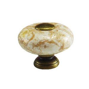 Hot Selling <strong>Ceramic</strong> Pumpkin Cabinet Wardrobe Drawer Door Handle Single Hole Handle <strong>Knob</strong> - Product Image 1