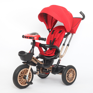 Manufacture OEM ODM 3-Wheel Plastic Steel Frame EVA Wheels Adjustable <b>Ride</b>-<b>on</b> Kids Tricycle <b>for</b> <b>1</b>-6 <b>Years</b> <b>Old</b> - Product Image 4