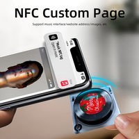 Mini album personnalisé de haute qualité, porte-clés CD d'idole imprimé, mini porte-clés musical en plastique acrylique avec pendentif NFC