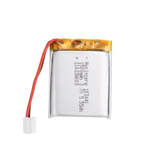 shenzhen factory hysincere lipo 103440 1500mah li-polymer battery rechargeable for pos machine handheld gps tracking