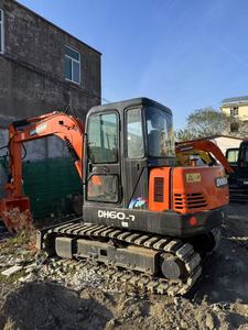 Excavatrice Doosan DH55 d'occasion, 5,5 tonnes, marque coréenne, moteur Isuzu d'origine, machine de terrassement compacte pour travaux en espace restreint - Product Image 3