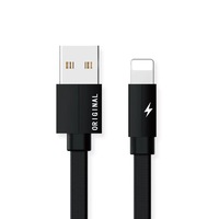 Câble de charge rapide 2026 Noodle Cable, câble de données 66W 2A, plusieurs longueurs disponibles