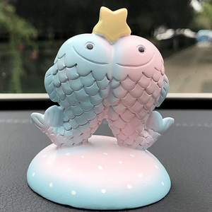 Poissons Ornements Personnalisés Poissons Figurines Zodiac Artisanat Poissons Cadeaux - Product Image 2