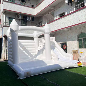 <span class=keywords><strong>Castillo</strong></span> Inflable con Tobogán y Piscina, Tobogán Acuático Inflable para Eventos Infantiles - Product Image 1