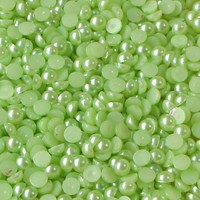 Demi-perles rondes à la mode couleur crème, 2MM, 3MM, 4MM, 5MM, 6MM, 8MM, 10MM, nouvelle collection 2015