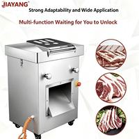 Machine à découper la viande JiaYang, haute efficacité, 1 tonne/heure, en acier inoxydable, pour viande congelée, pour restaurant, boucherie