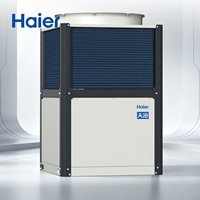 Pompe à chaleur commerciale air-eau à onduleur CC complet WiFi intelligente 8kW 30kW 84kW 100kW 110kW 180kW pour chauffe-eau d'hôtel