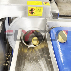 เครื่องอบผักสแตนเลสแบบต่อเนื่องสำหรับหั่นและอบแห้งซูชินี - Product Image 5