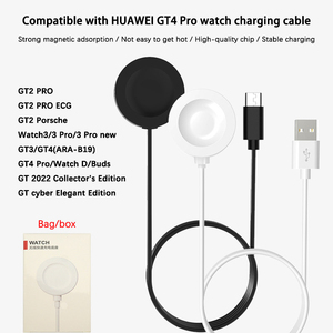 Estación de carga de 1m de longitud, soporte de cuna, Cable de carga magnético Usb tipo C para <span class=keywords><strong>reloj</strong></span> inteligente <span class=keywords><strong>Huawei</strong></span> Gt/pro/watch D Series - Product Image 2