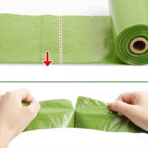 Bolsas para Desechos de Perros, Material PE, 64 Rollos, Caja Exhibidora para Supermercados y Tiendas Minoristas, Precio de Fábrica OEM - Product Image 5
