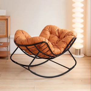 Moderne Simple Canapé Maison Rotin Chaise Longue Salon Chambre Déjeuner Pause Balcon Adulte Chaise à Bascule - Product Image 4