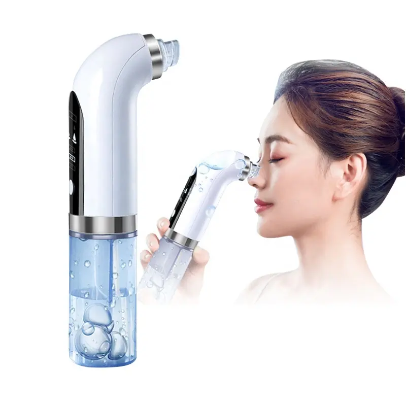 Portable Bubble Electric Blackhead Remover Vacuum Facial Pore Cleaner