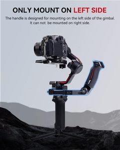 SmallRig 조정 가능한 슬링 핸드그립 짐벌 슬링 핸들 DJI RS 4 미니 RS 4 RS 4 Pro RS <span class=keywords><strong>3</strong></span> RS <span class=keywords><strong>3</strong></span> 용 인체 공학적 로우 앵글 샷 - Product Image 3