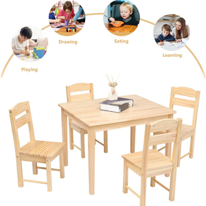 Conjunto de Muebles de Almacenamiento para Guardería, Piezas de Madera para Mesas y Sillas de Aula de Jardín de Infancia y Preescolar, y Entorno Educativo <span class=keywords><strong>Infantil</strong></span> - Product Image 3