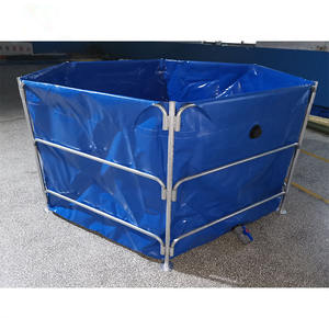 Vente chaude d'usine, réservoir de pisciculture ALY, pliable, léger, en <span class=keywords><strong>bâche</strong></span> PVC, qualité alimentaire, anti-UV, <span class=keywords><strong>1000</strong></span> <span class=keywords><strong>litres</strong></span> - Product Image 6