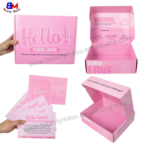 골판지 선물 가발 종이 상자 보석 보관 가발 포장 배송 상자 헤어 익스텐션을위한 고급 접이식 우편물 인쇄 상자 - Product Image 1