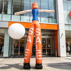 Mannequin publicitaire gonflable géant de 5 m avec logo personnalisé, <span class=keywords><strong>Air</strong></span> Dancer, Sky Dancer, Tube Man, pour exposition, à vendre - Product Image 3