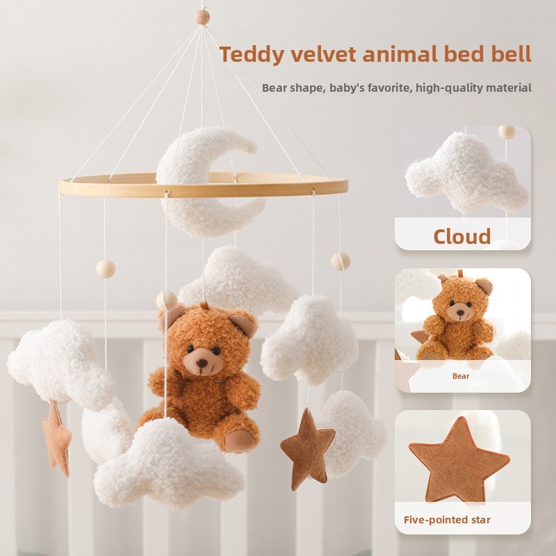 Newborn Baby Brown Bear Teddy Plush