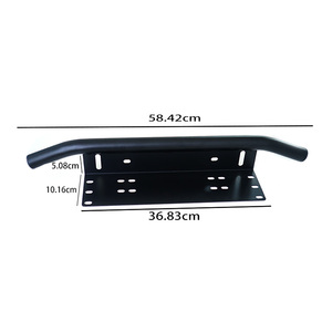 Özel dayanıklı araç plaka tutucu Premium alüminyum alaşım Anti pas plaka çerçevesi Metal araba plaka braketi - Product Image 6
