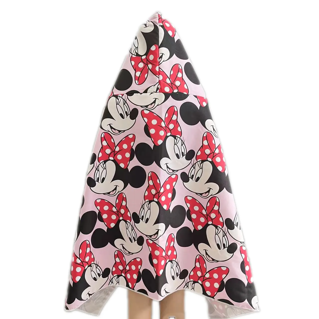 Microfiber Cartoon Print Oem Volwassen Kids Hood Strand Veranderende Gewaad Surf Poncho Handdoek