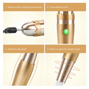 Máquina de Tatuaje Inalámbrica de Bajo Ruido, Pluma PMU de Maquillaje Permanente Inalámbrica, Pistola de Tatuaje con Batería Recargable - Product Image 4