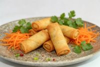 OEM/ODM 40g Rollitos de Primavera Congelados, Bocadillo de Pastelería China | Pequeño, Largo y de Forma Redonda para Venta al por Mayor
