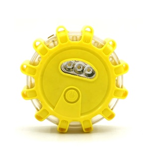 맞춤형 도로 안전 조명 충전식 배터리 자석 LED 도로 플레어 LED 깜박이는 도로 경고등 - Product Image 3