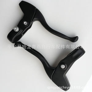 Palancas de freno de bicicleta de aluminio forjado, accesorios ligeros para bicicletas compartidas de 2 dedos - Product Image 3