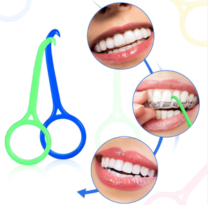 Gancho de extracción de <span class=keywords><strong>ortodoncia</strong></span> <span class=keywords><strong>Invisalign</strong></span> & Braces Herramienta de higiene bucal Dental & Braces Gancho de extracción Dientes Multiusos - Product Image 3