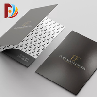 Porte-documents A4 personnalisé pour les établissements d'enseignement et de formation, papeterie de marque, pochette de présentation avec poches