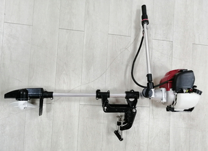 Nouveau petit moteur hors-bord à essence 4 temps pour la pêche, certifié CE, garantie de 12 mois - Product Image 5