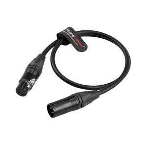 Cables Alvins <span class=keywords><strong>XLR</strong></span> de 3 Pines Macho a Hembra, <span class=keywords><strong>Cable</strong></span> de Audio con Conectores Neutrik <span class=keywords><strong>XLR</strong></span>, <span class=keywords><strong>Cable</strong></span> de Micrófono Balanceado para Micrófono Sennheiser - Product Image 4