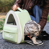Sac à dos de transport triangulaire respirant pour chat, vente en gros