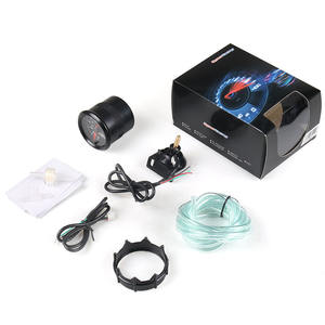 Manomètre de turbocompresseur 52 mm pour modification automobile, 12 V, tableau de bord de voiture de course, pointeur PSI, écran LCD double affichage, sept couleurs - Product Image 2