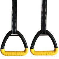 Anillas de Gimnasia con Asas Ajustables para Niños y Adultos, Entrenamiento en Casa, Entrenamiento de Fuerza, Equipo de Fitness