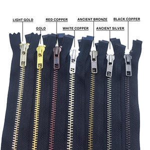 <span class=keywords><strong>YKK</strong></span> 5 #<span class=keywords><strong>8</strong></span> # Bronze Puller Zipper Open-end/Two-way pour Sport Wear & Jacket - Product Image 6