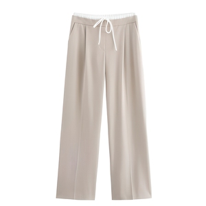 Pantalon de survêtement large en coton délavé à l'acide personnalisé pour marques de vêtements, faible MOQ, vente en gros - Product Image 1
