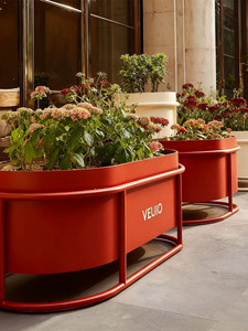 Aiuola rialzata moderna |   Fioriera Grande <span class=keywords><strong>in</strong></span> Ferro Antiruggine con Logo Personalizzabile per Patio e <span class=keywords><strong>Giardino</strong></span> Esterni - Product Image 2