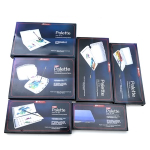 BOMEIJIA supérieur hydratant eau couleur peinture <span class=keywords><strong>Palette</strong></span> aquarelle <span class=keywords><strong>Art</strong></span> <span class=keywords><strong>Palette</strong></span> fournitures Paleta Acuarela professionnel plastique - Product Image 1