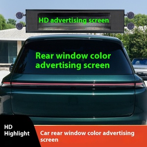 מכפיפים בצבע מלא גלילה עבור חלון אחורי המכונית הוביל מסך פרסום תצוגה עבור דלת אחורית - Product Image 3
