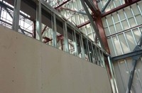Panneau de noyau en oxyde de magnésium résistant au feu MGO Board pour plafond et cloison muraux de porte ignifuges dans les hôpitaux fabriqués à partir de MgSO4