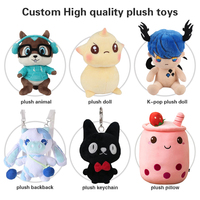 Fabrication de poupées personnalisées de personnages de dessins animés OEM et d'usine de fabrication de poupées en peluche de haute qualité