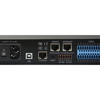 Thinuna DAP-1616M-DTSC Procesador de Audio Digital Profesional de 16 Canales DSP Dante con Sistema de Sonido Profesional